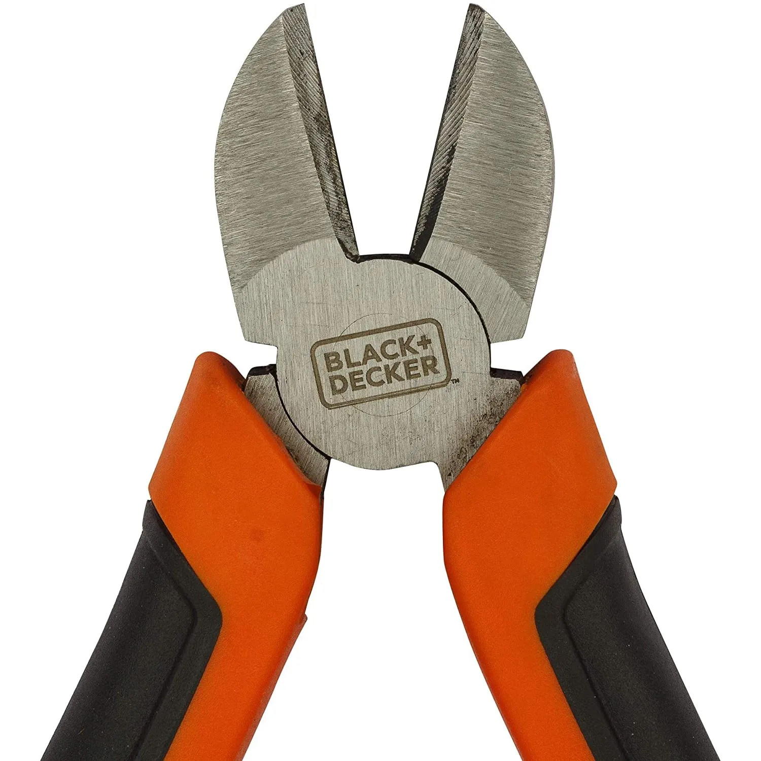 Black Decker 160mm Bimaterial Steel Diagonal Cutting Pliers