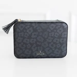 Black Leopard Jewelry Organizer