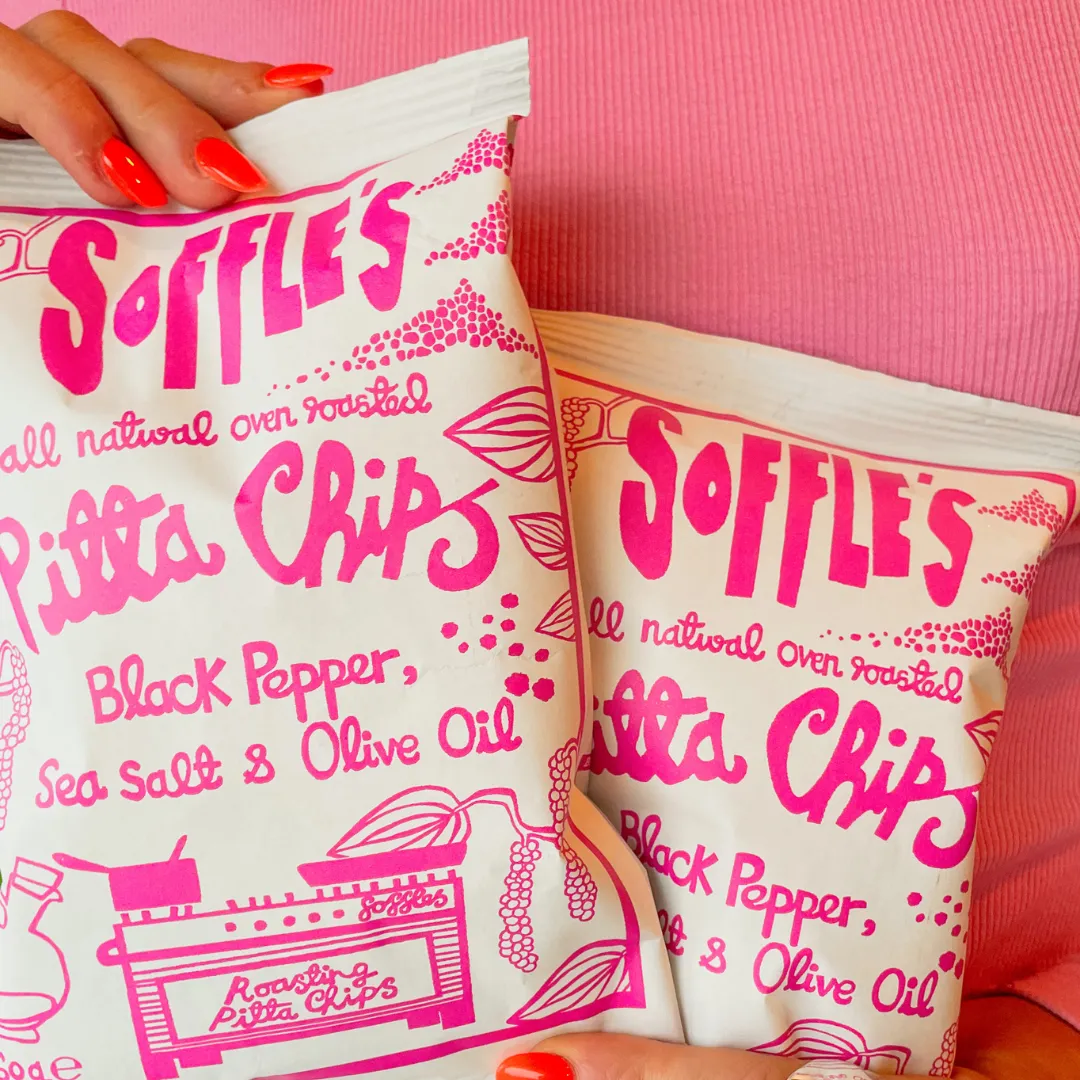 Black Pepper, Sea Salt & Olive Oil Pitta Chips 9 x 165g