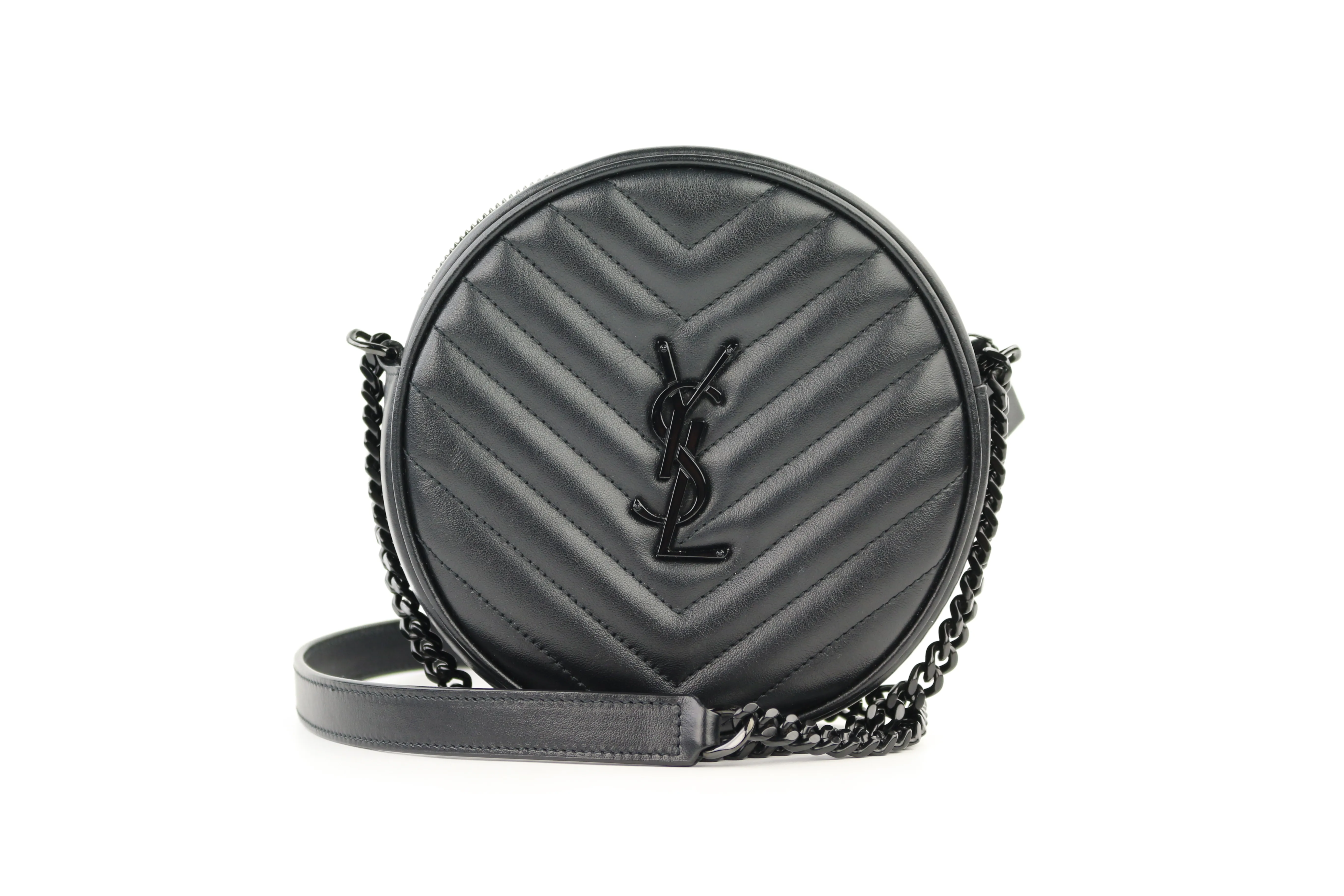 Black Round Camera Bag