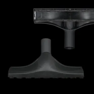 Black Wessel Werk Floor Tool With Swivel Neck - 1 1/4" Neck x 10" Wide
