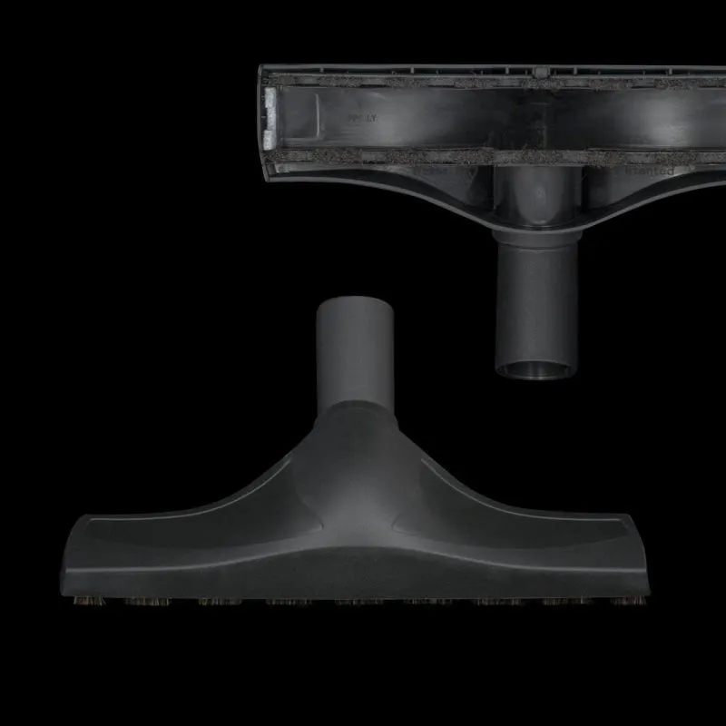 Black Wessel Werk Floor Tool With Swivel Neck - 1 1/4" Neck x 10" Wide