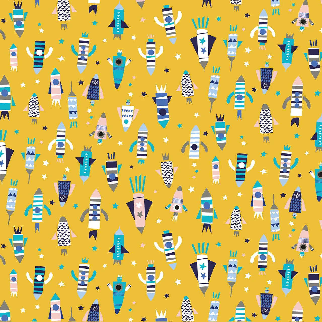 Blast Off, Rockets in Yellow