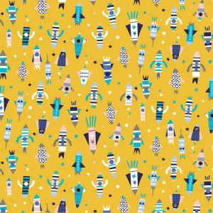 Blast Off, Rockets in Yellow