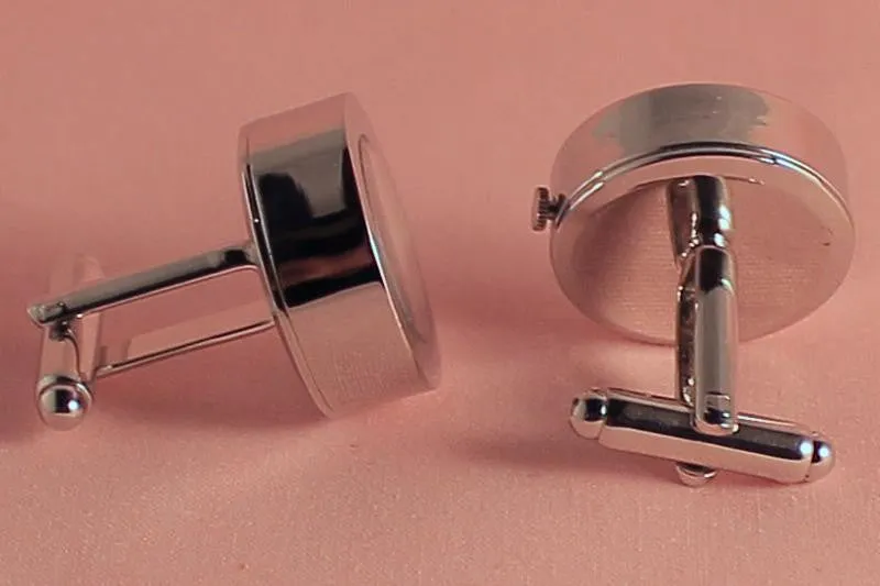 Blue Functional Watch Cufflinks