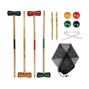 BRITZ N PIECES WOODEN CROQUET SET