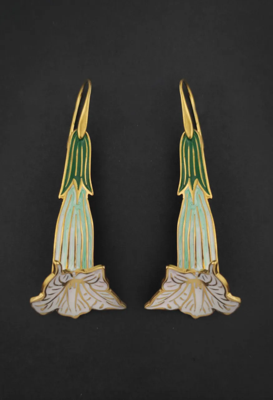 Brugmansia Earrings