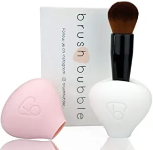 Brush Bubble Makeup Brush Holders. A Storage & Travel Organizer Case for Brushes.