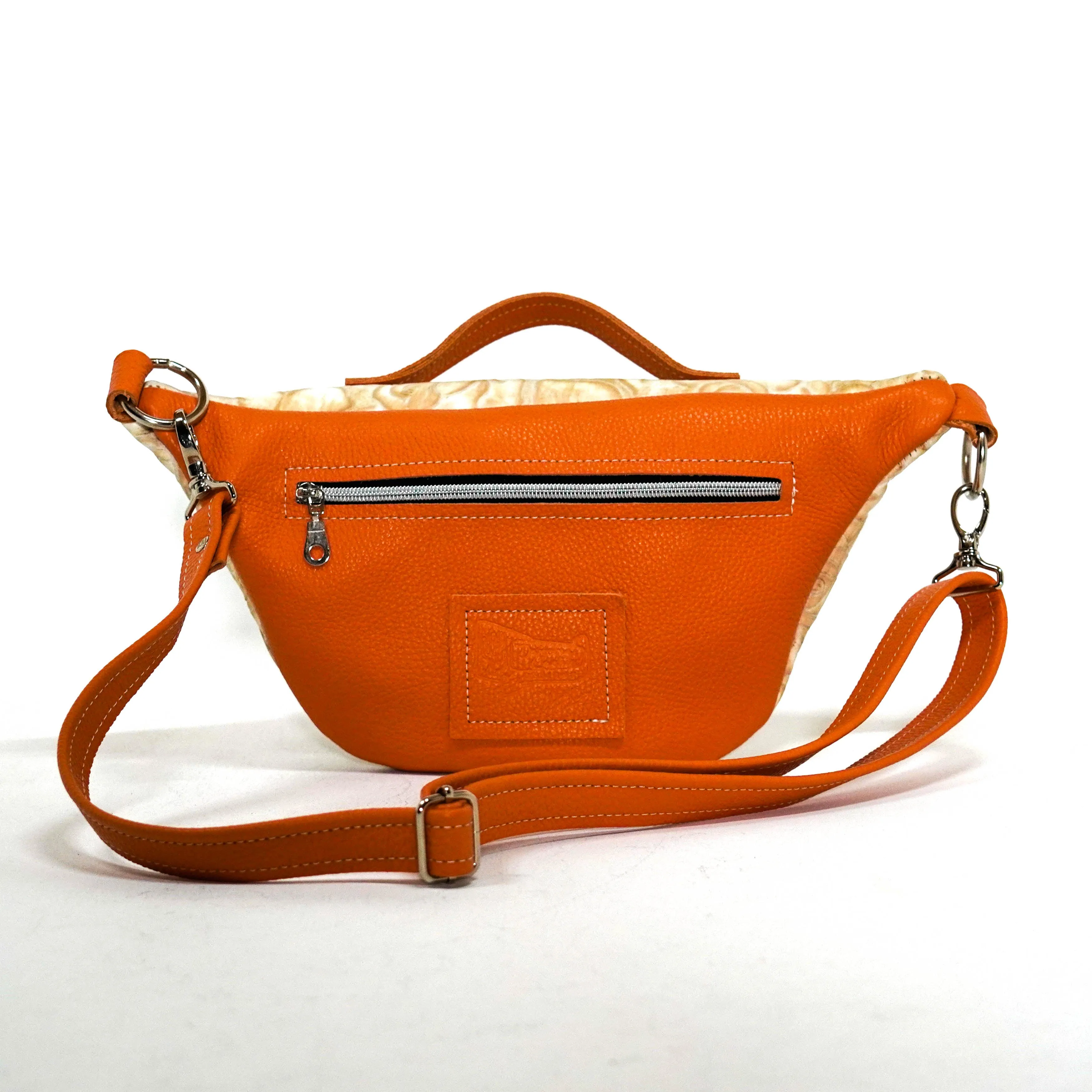 Bum Bag - All Embossed w/ Marshmallow Roses