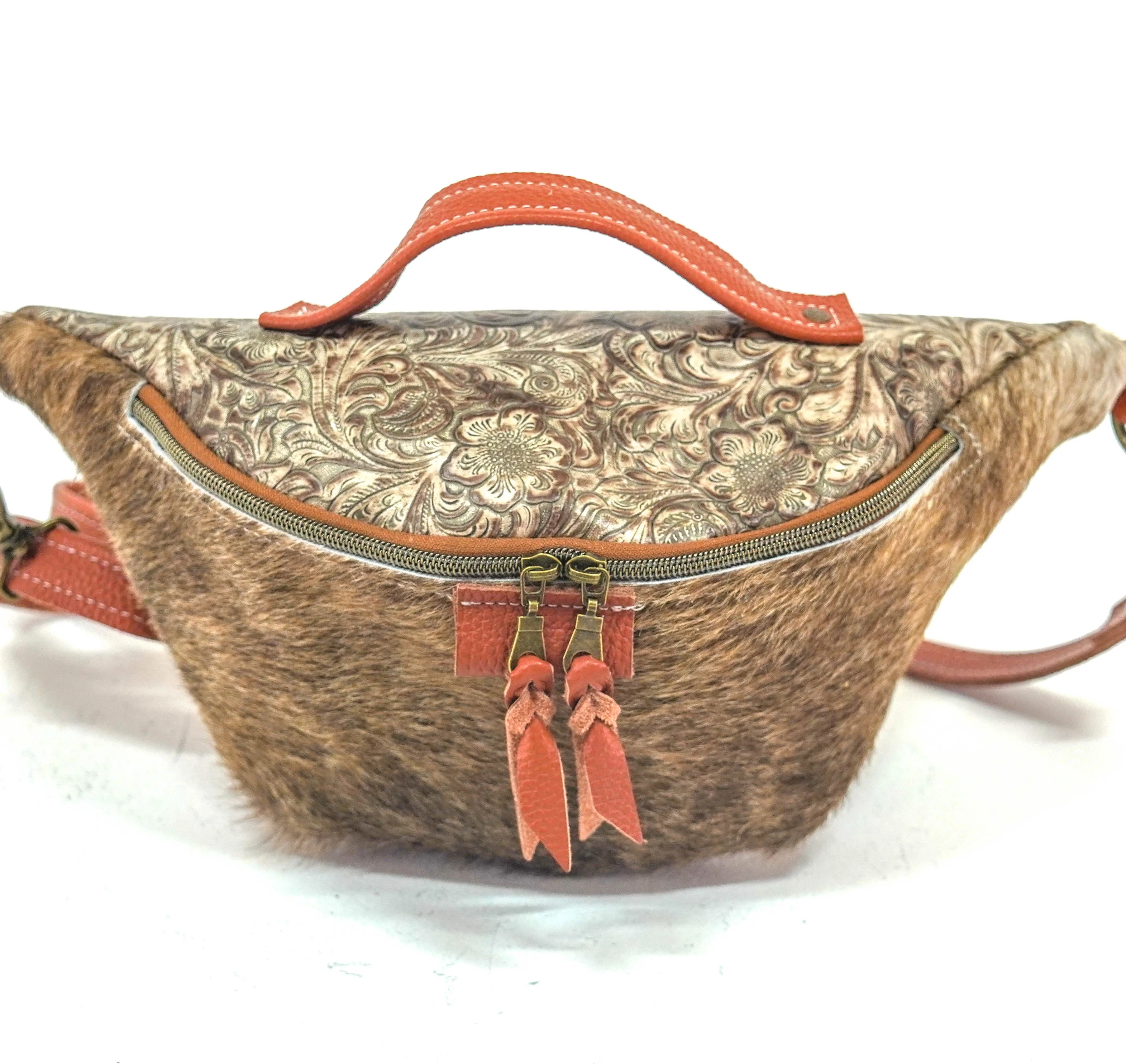 Bum Bag - Brindle w/ Wildflower