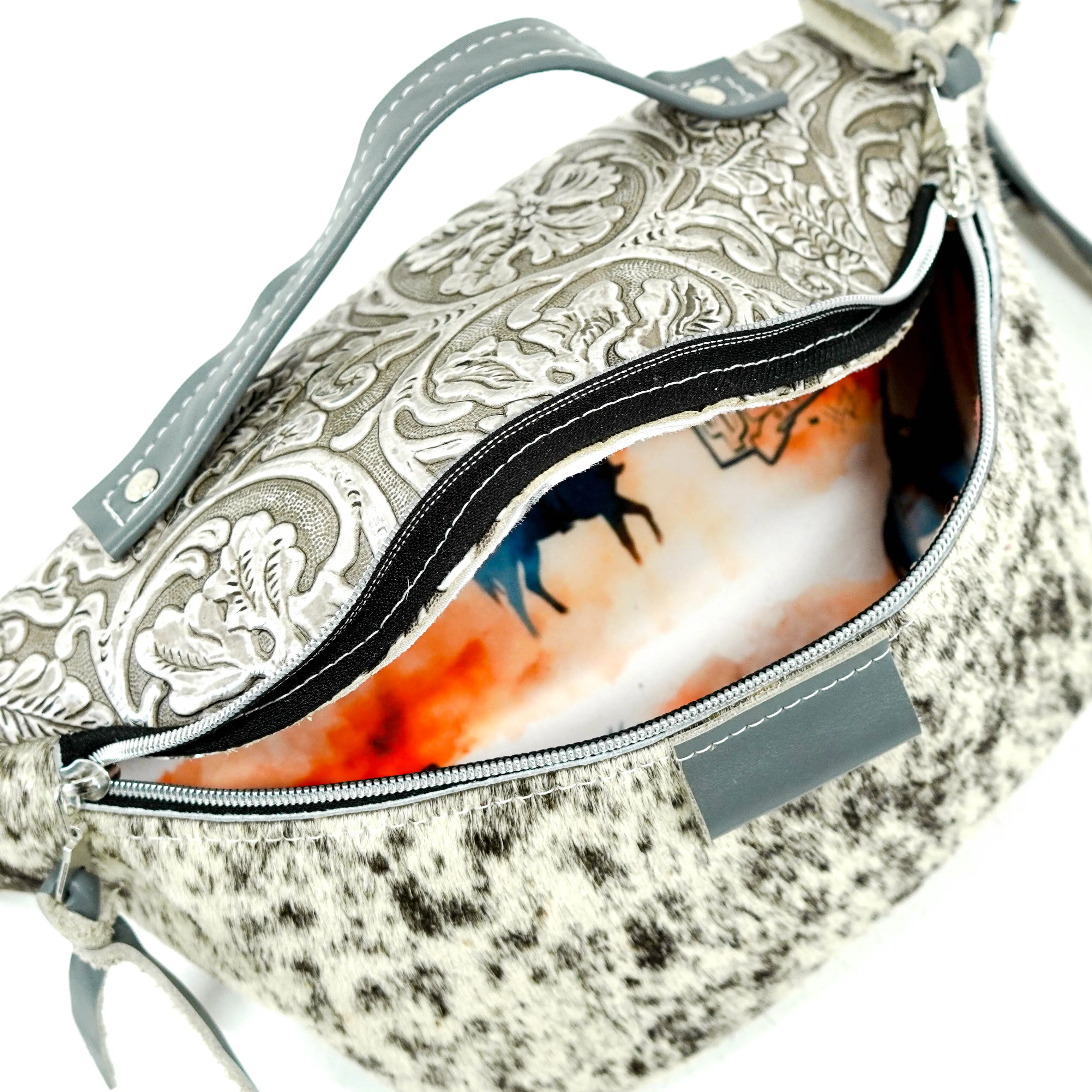 Bum Bag - Salt/Pepper w/ Silver tool