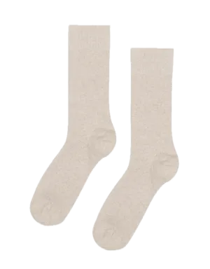 Calcetín Colorful Standard Clásico Orgánico - Ivory White