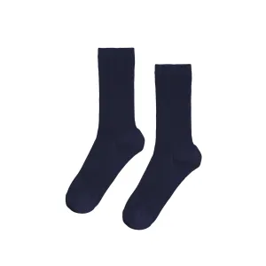 Calcetín Colorful Standard Clásico Orgánico Mujer - Navy Blue