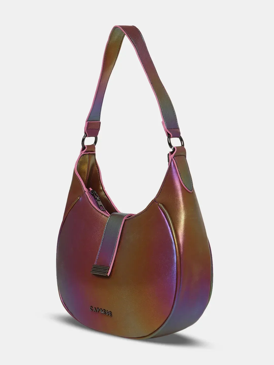Caprese Iris Medium Blue Hobo Bag