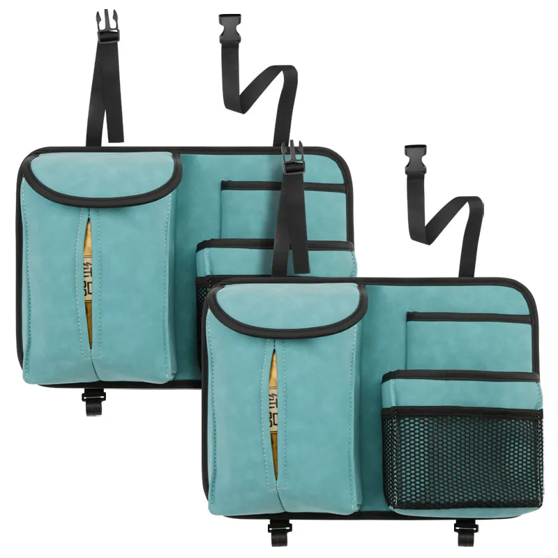 Car Backseat Organizer, Kick Mats Back Seat Protector, Car Back Seat Organizer for Kids, Car Travel Accessories,  Car Backseat  Storage Bag