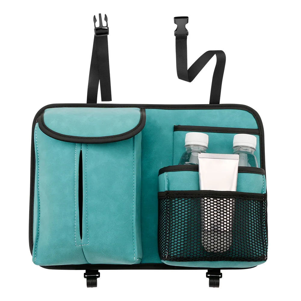 Car Backseat Organizer, Kick Mats Back Seat Protector, Car Back Seat Organizer for Kids, Car Travel Accessories,  Car Backseat  Storage Bag