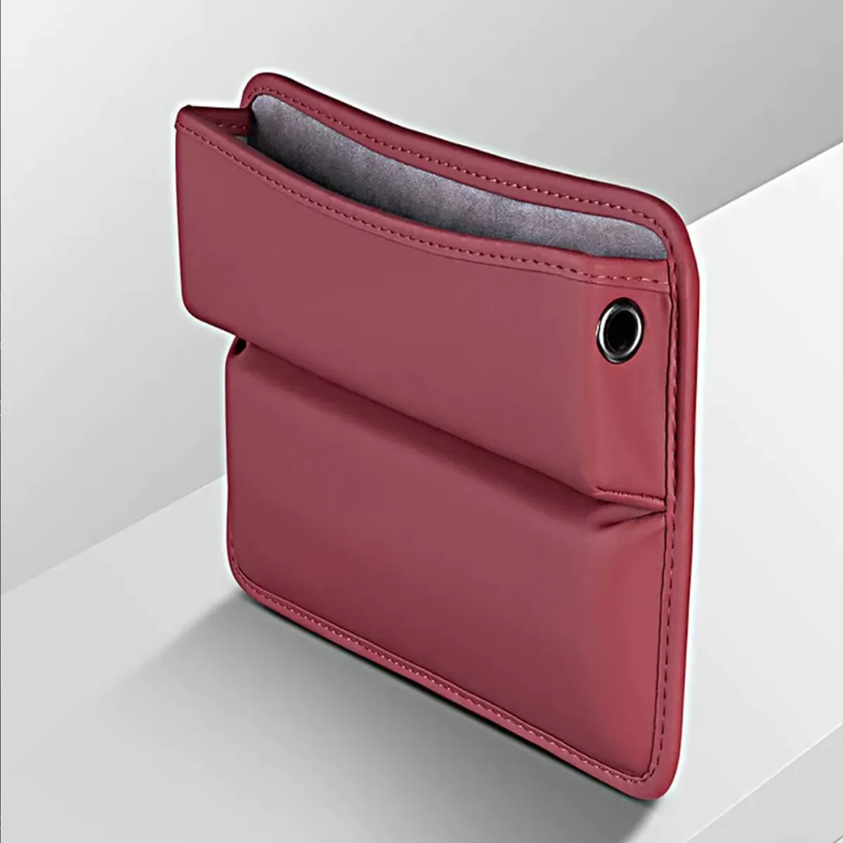 Car Seat Gap Filler Organizer, Custom-Fit For Car, Multifunctional PU Leather Console Side Pocket Organizer for Cellphones, Cards, Wallets, Keys WAVE226