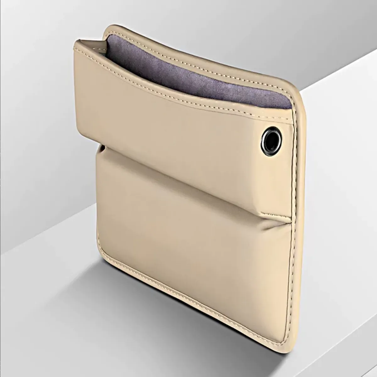 Car Seat Gap Filler Organizer, Custom-Fit For Car, Multifunctional PU Leather Console Side Pocket Organizer for Cellphones, Cards, Wallets, Keys WAVE226