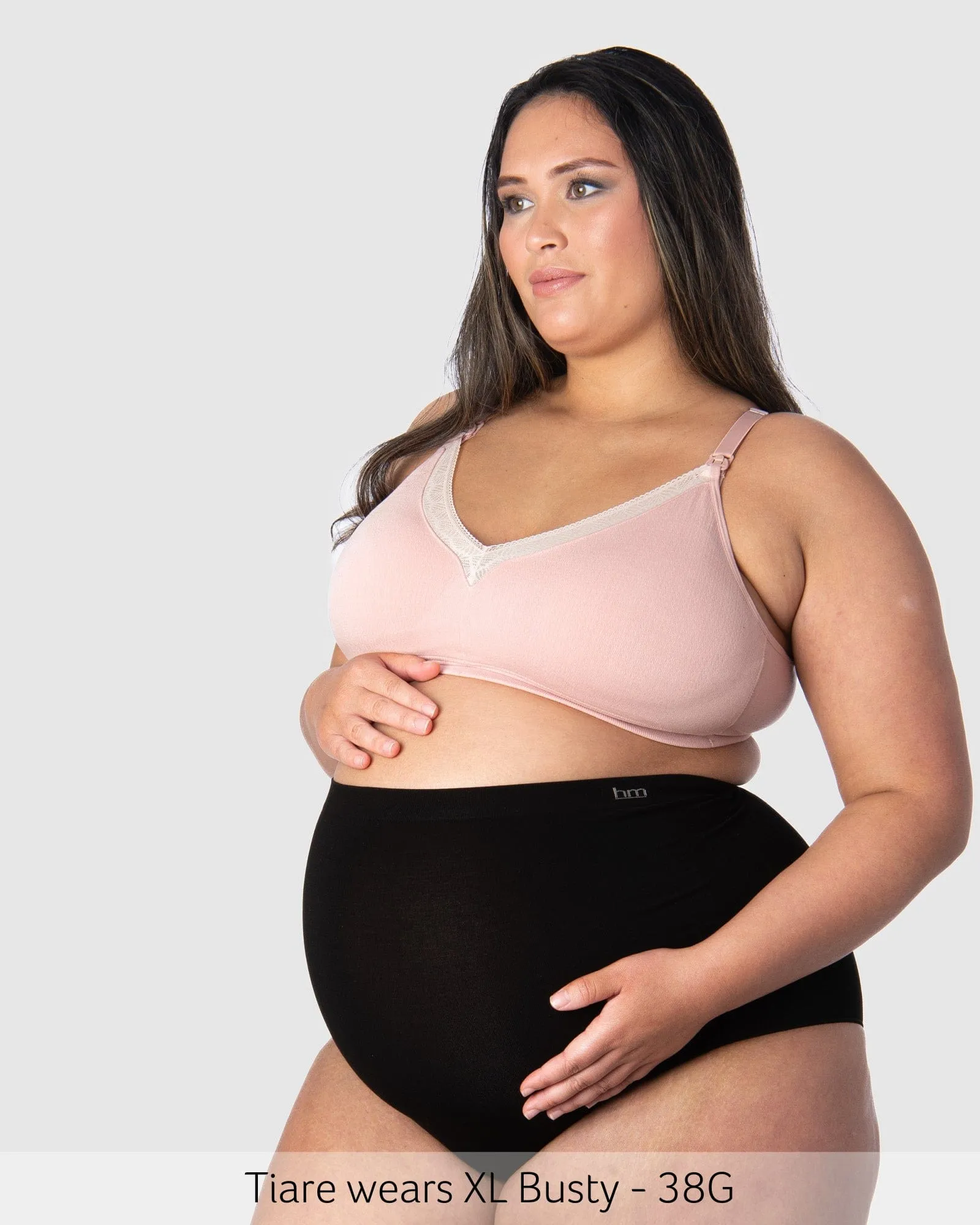Caress Bamboo Nursing Bra - Lotus Busty