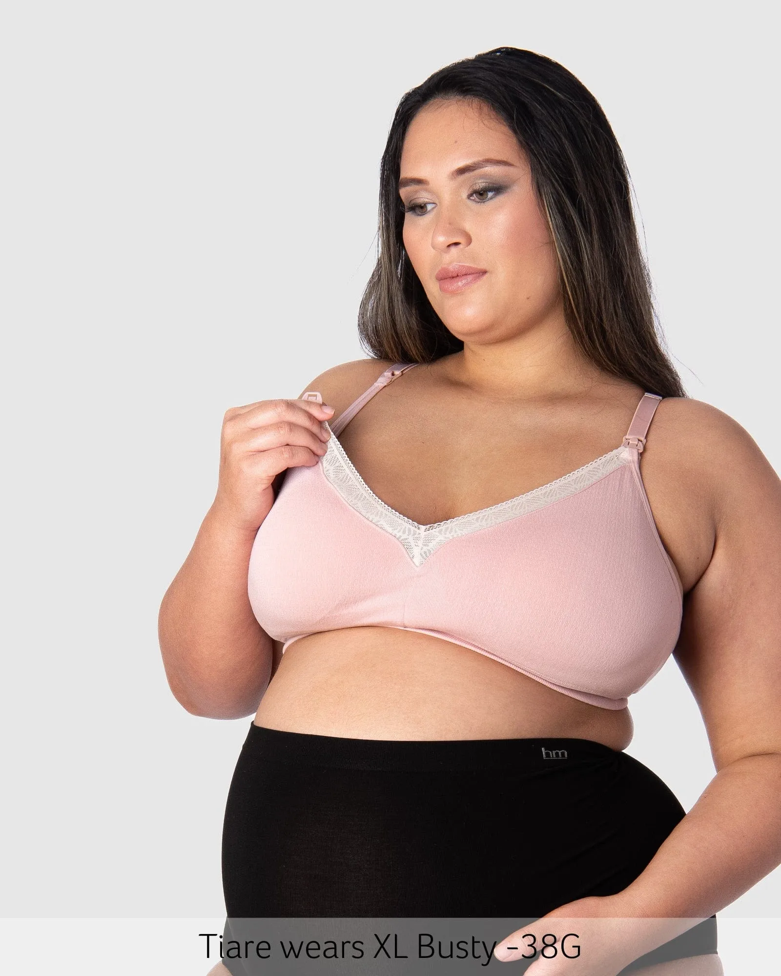 Caress Bamboo Nursing Bra - Lotus Busty
