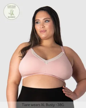 Caress Bamboo Nursing Bra - Lotus Busty