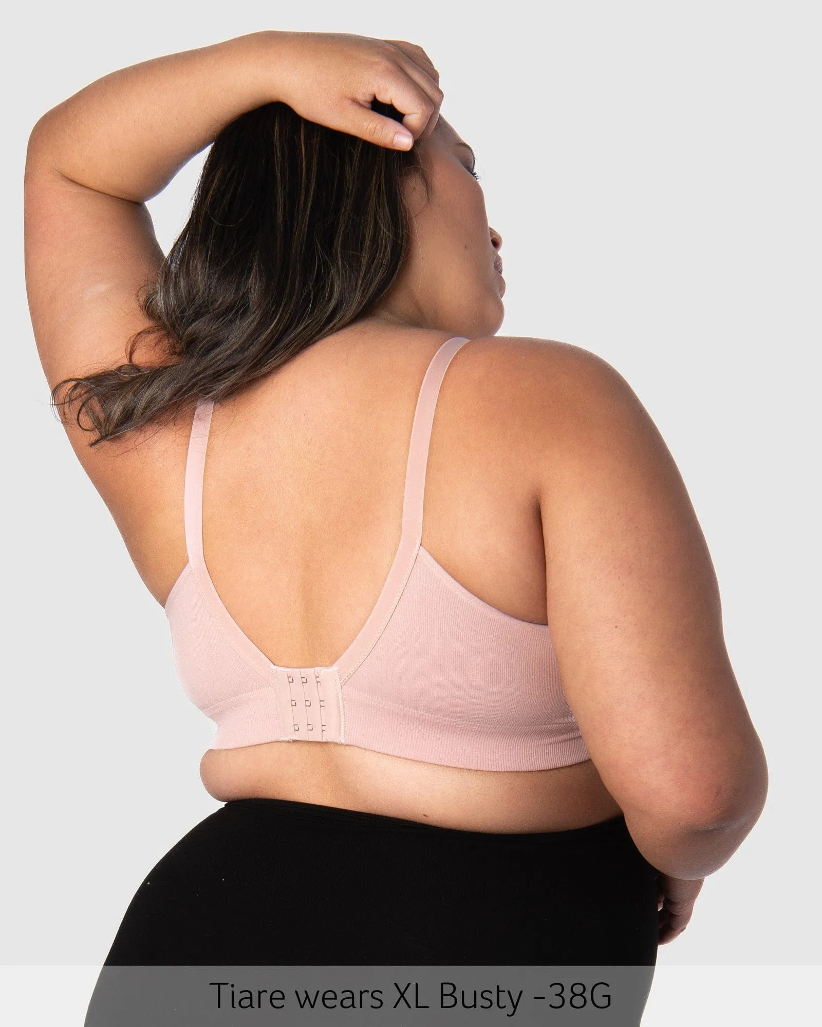 Caress Bamboo Nursing Bra - Lotus Busty