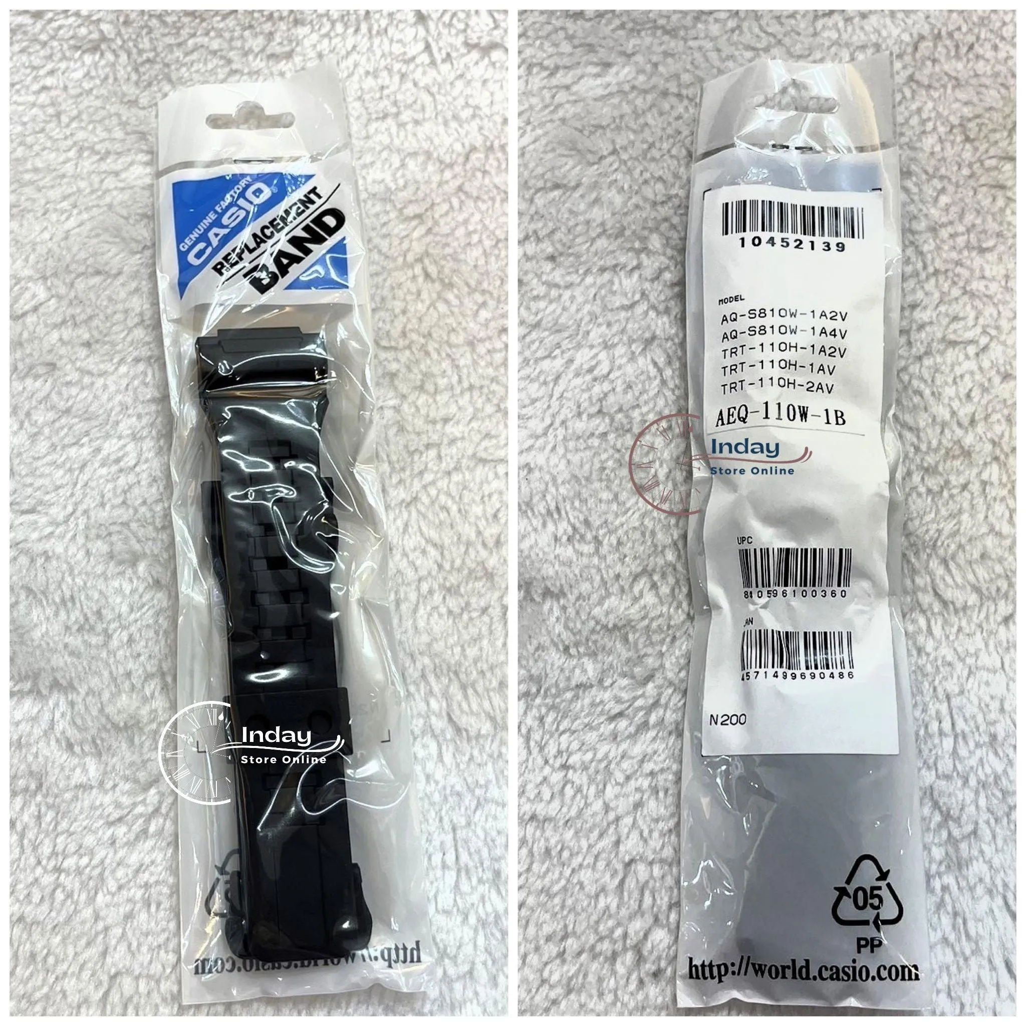 Casio Band AQ-S810, TRT-110H