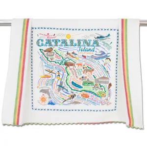 Catalina Island Dish Towel