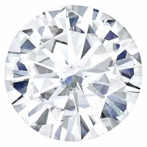 Certified Round Forever One Charles & Colvard Loose Moissanite Stone - 1.00 Carats - D Color - VVS1 Clarity
