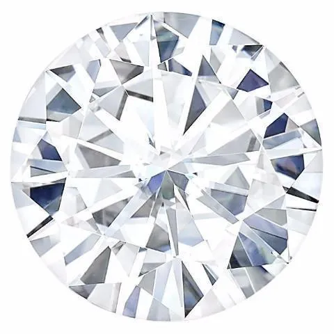 Certified Round Forever One Charles & Colvard Loose Moissanite Stone - 1.00 Carats - D Color - VVS1 Clarity