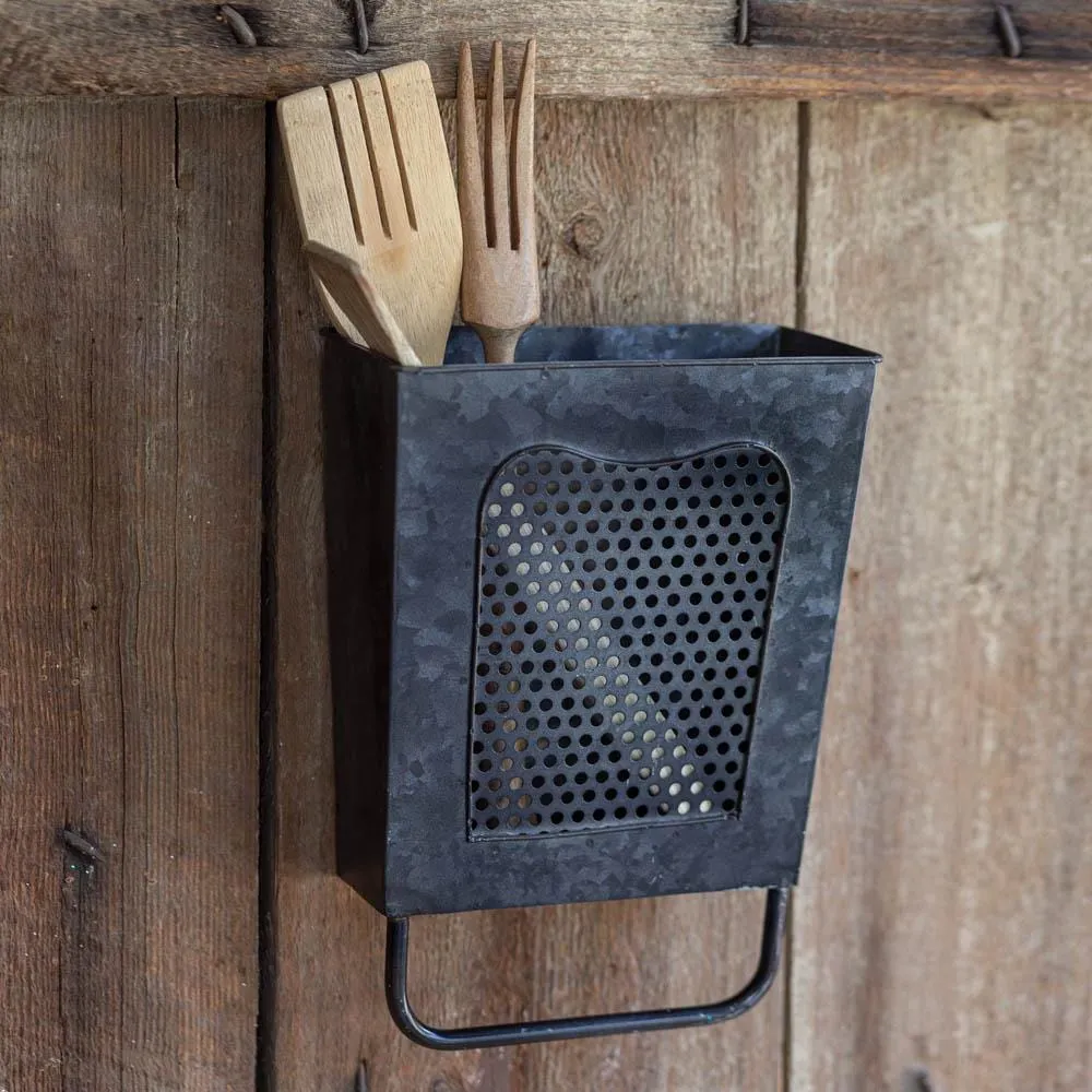 Charming Black Dalton Wall Organizer