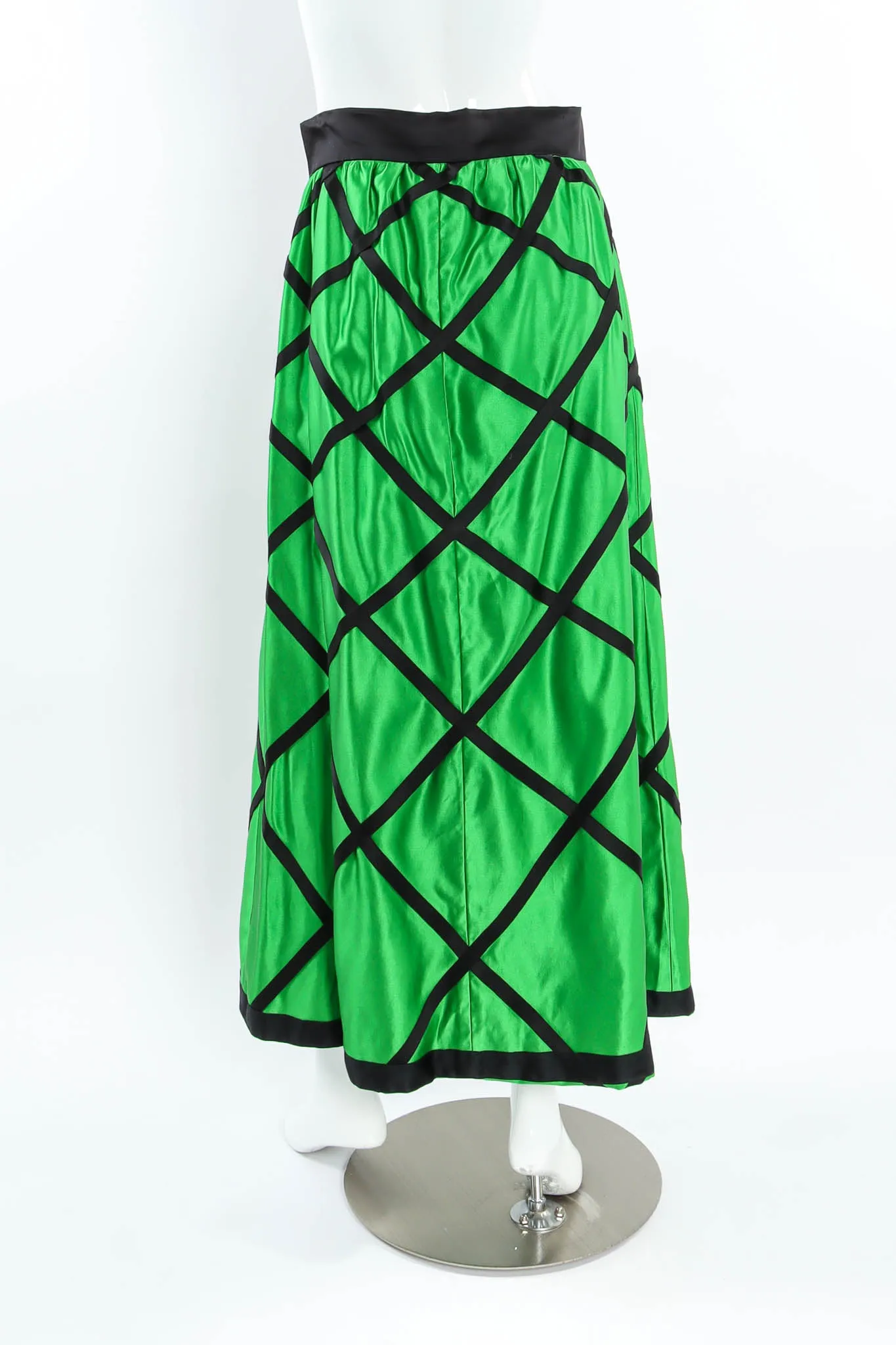 Checker Print Hostess Skirt