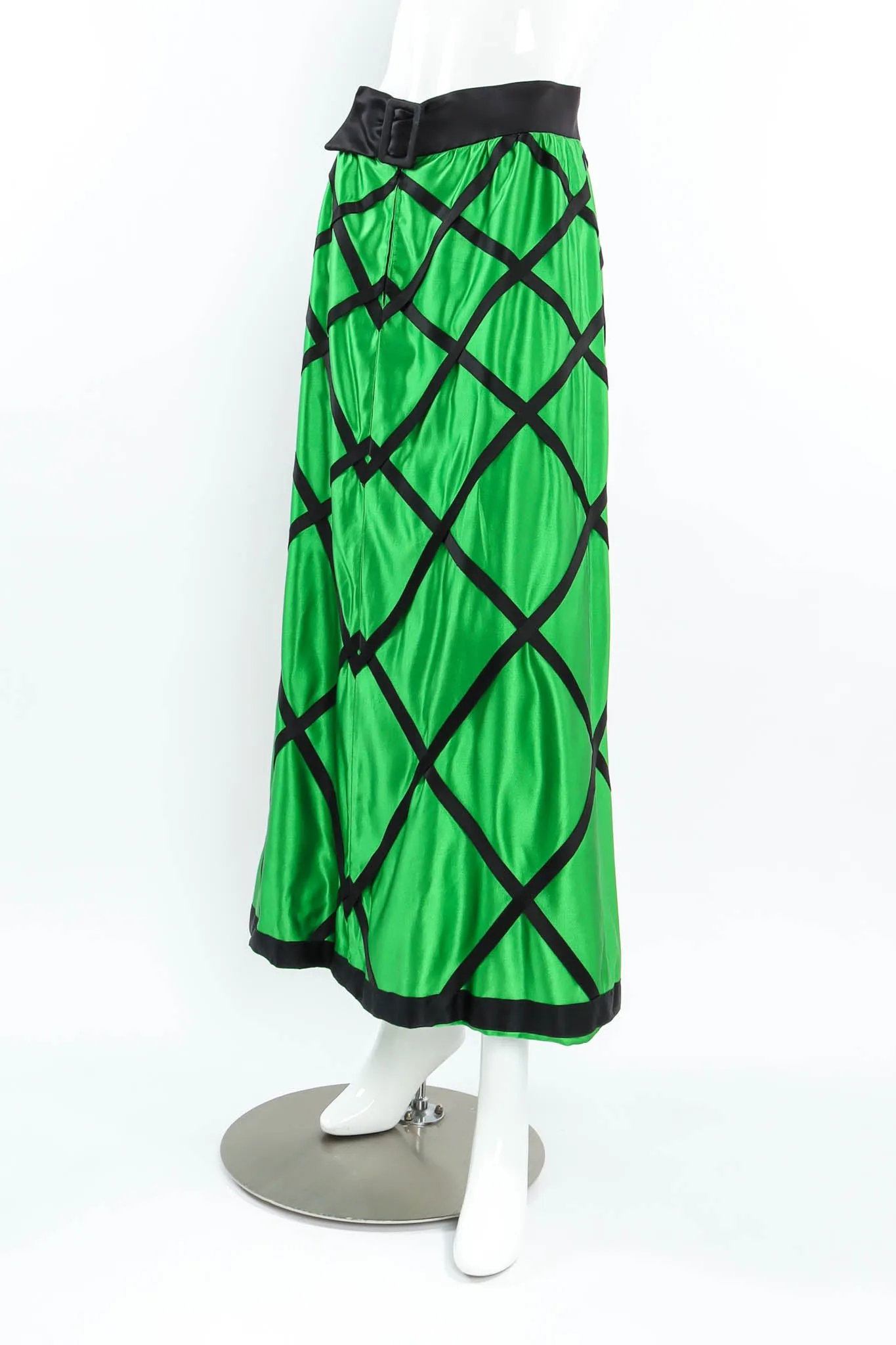 Checker Print Hostess Skirt