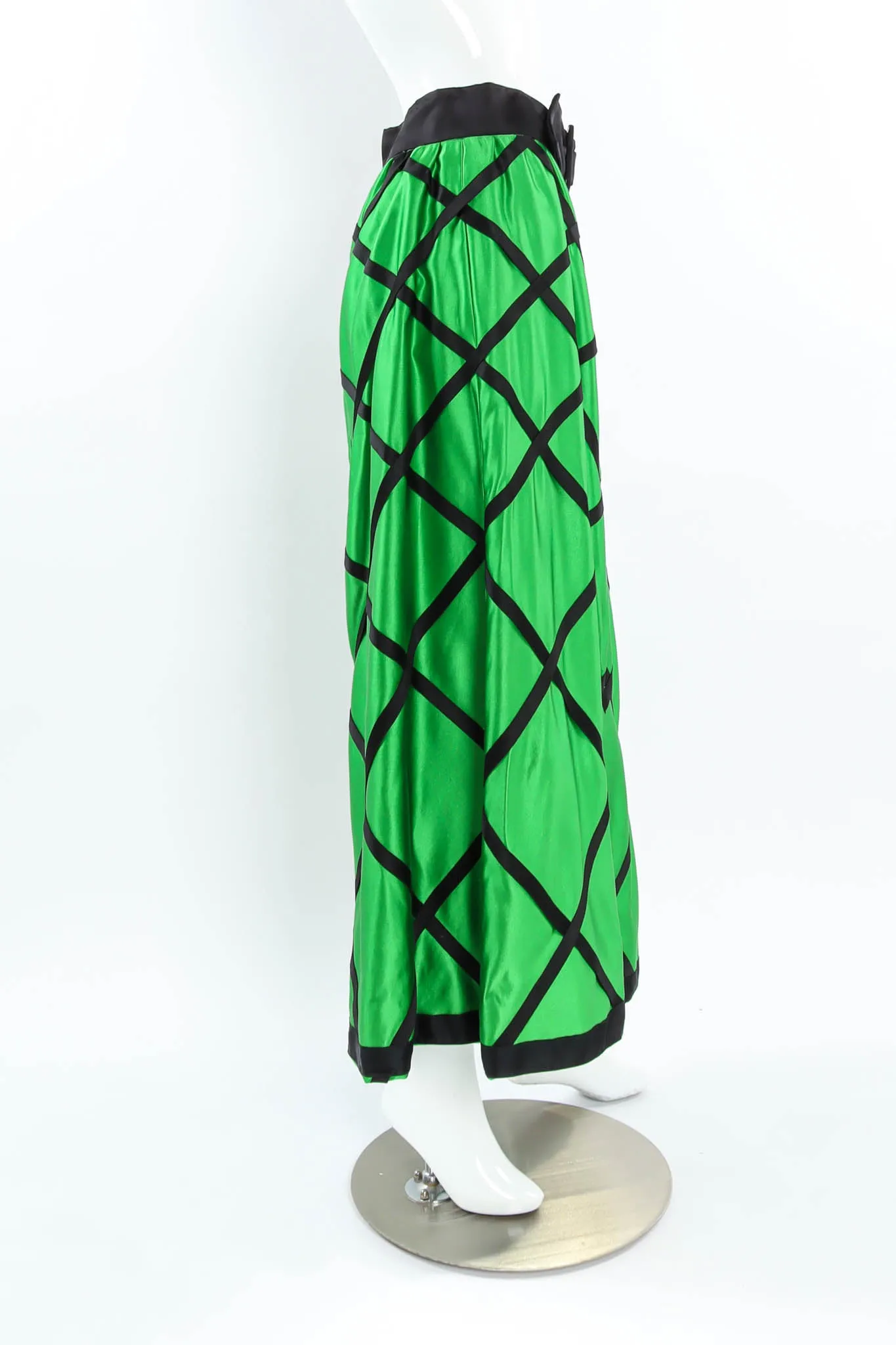 Checker Print Hostess Skirt