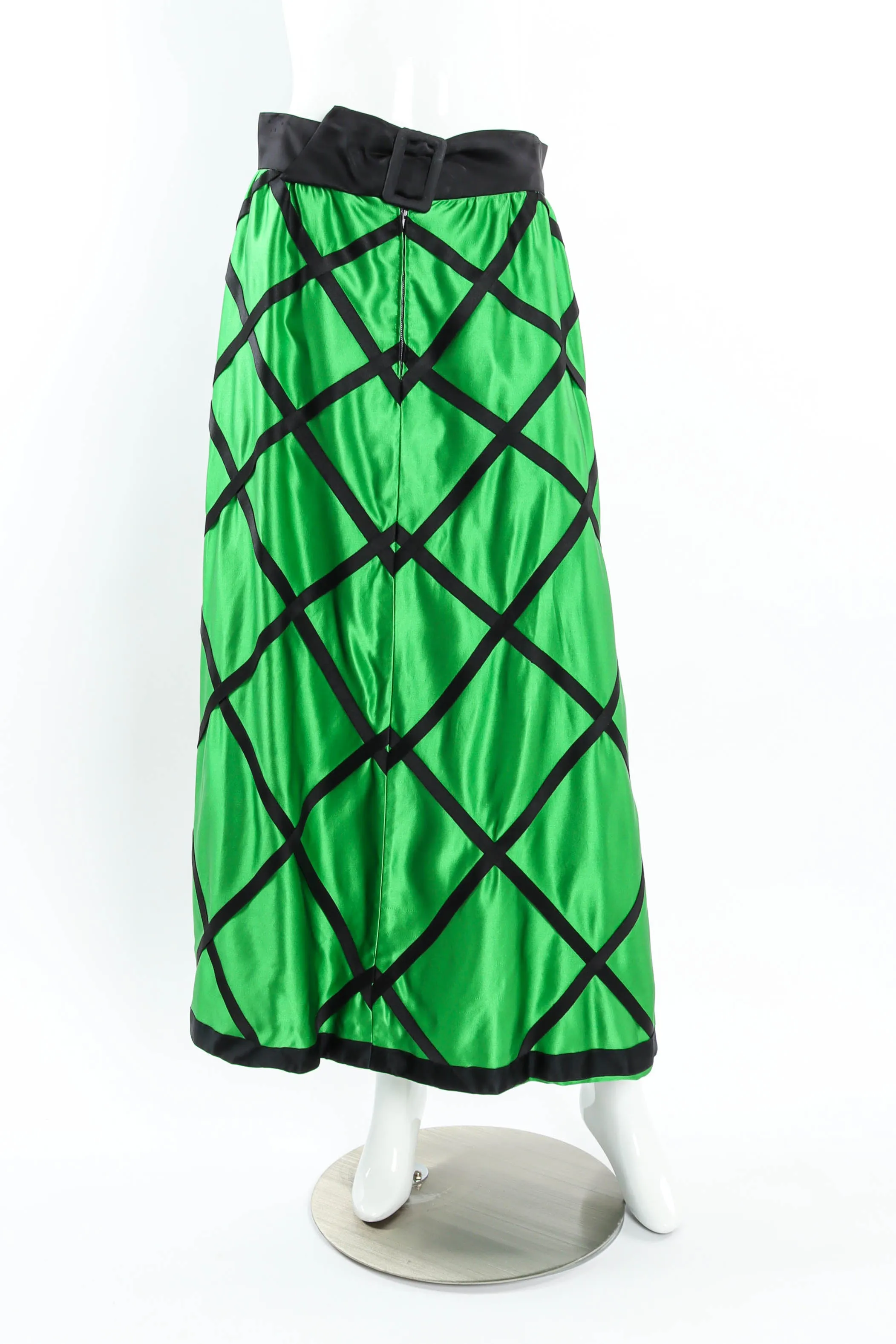 Checker Print Hostess Skirt