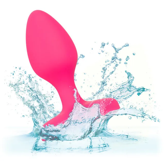 Cheeky Gems MEDIUM RECHARGEABLE VIBRATING Butt Plug Hot Pink