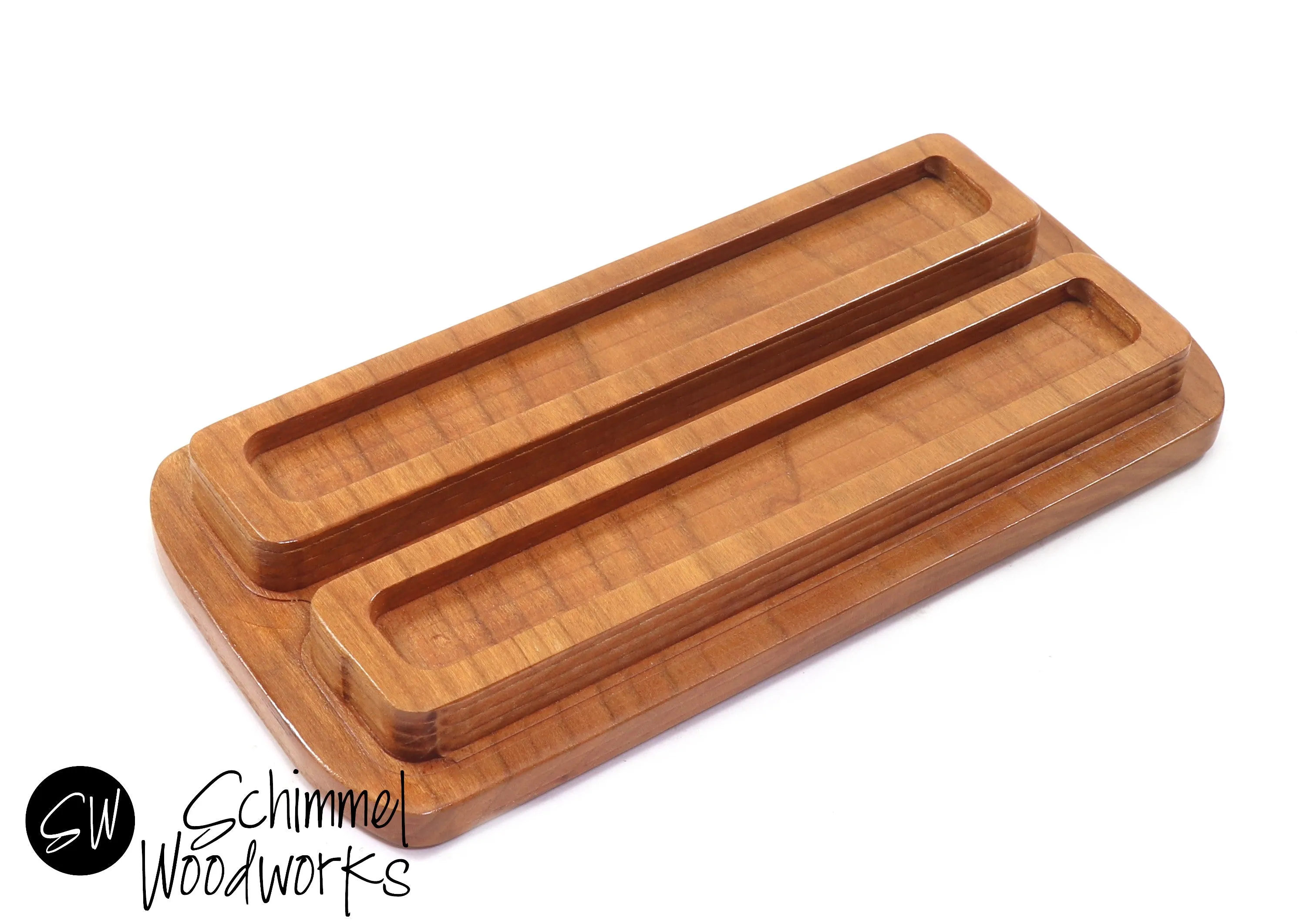 Cherry Pen Tray - fits 2 pens