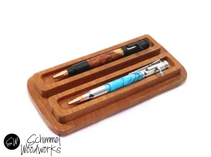 Cherry Pen Tray - fits 2 pens