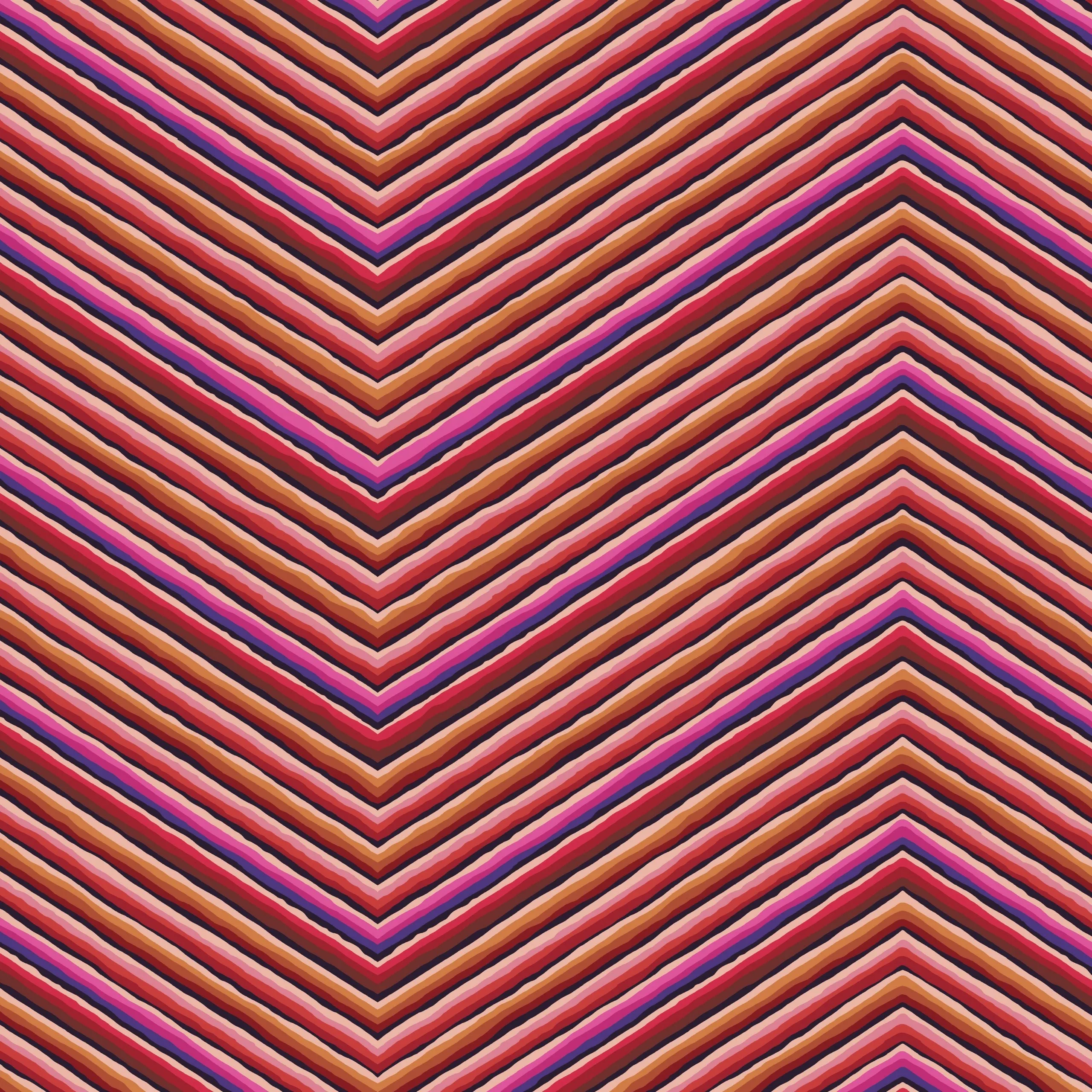 Chevron Stripe - 2-1/4 YDS