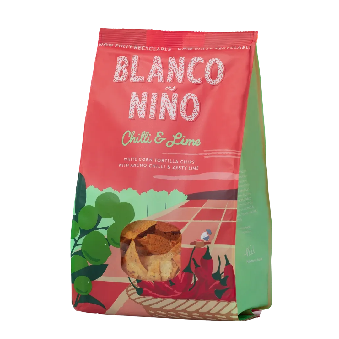 Chilli & Lime Tortilla Chips 8 x 170g