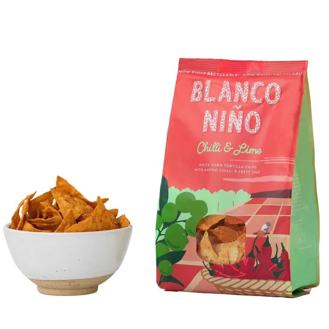 Chilli & Lime Tortilla Chips 8 x 170g