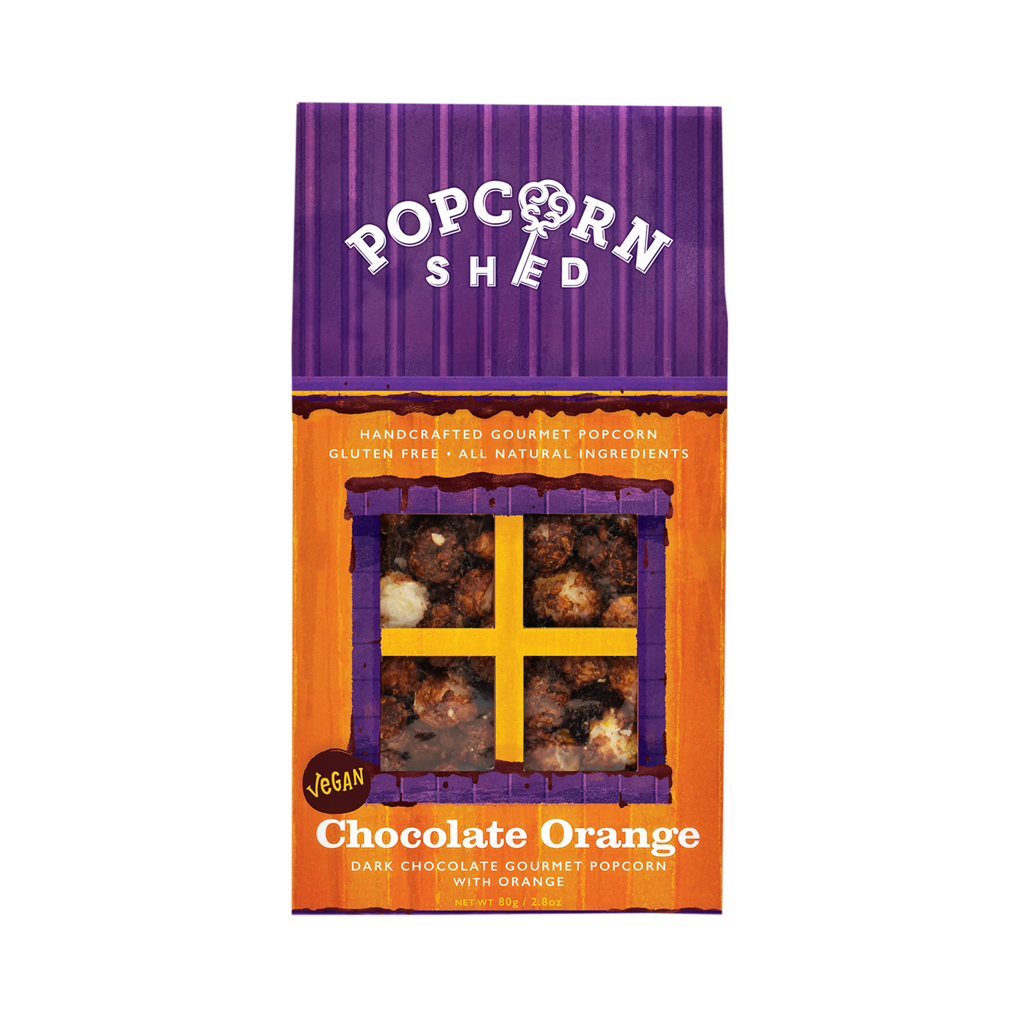 Chocolate Orange Popcorn Shed 10 x 80g