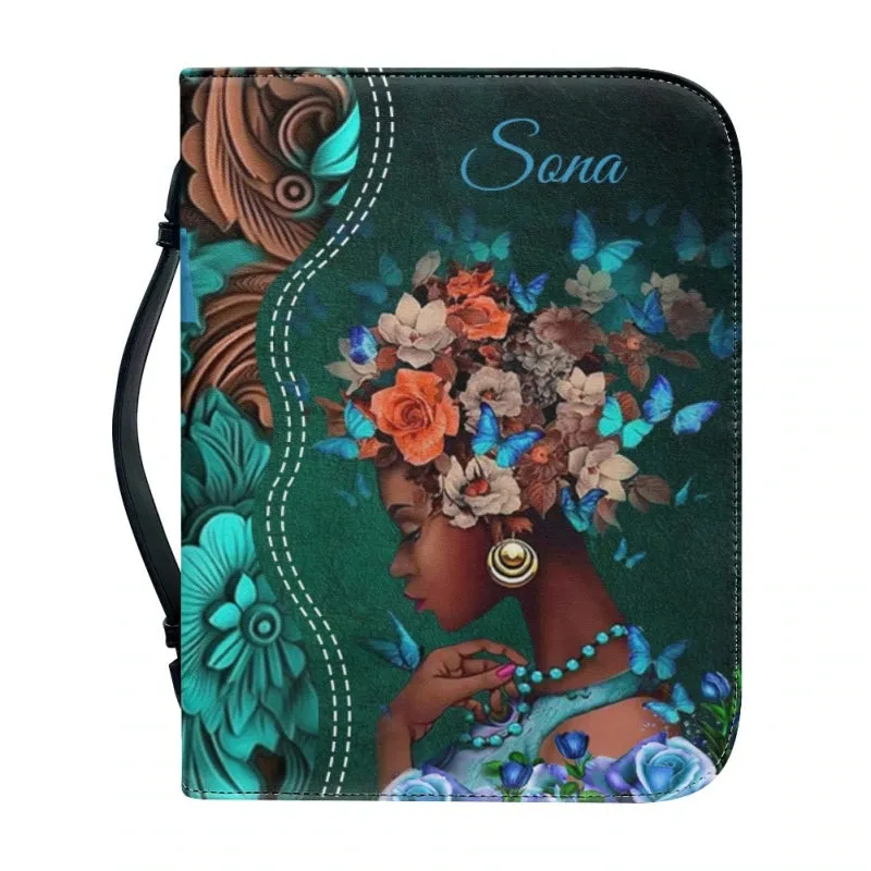 Christianartbag Bible Cover - I Can Do All Things Through Christ Philippians 4:13 Bible Cover - Personalized Bible Cover - Empowered Grace Bible Cover - CABBBCV01270823.