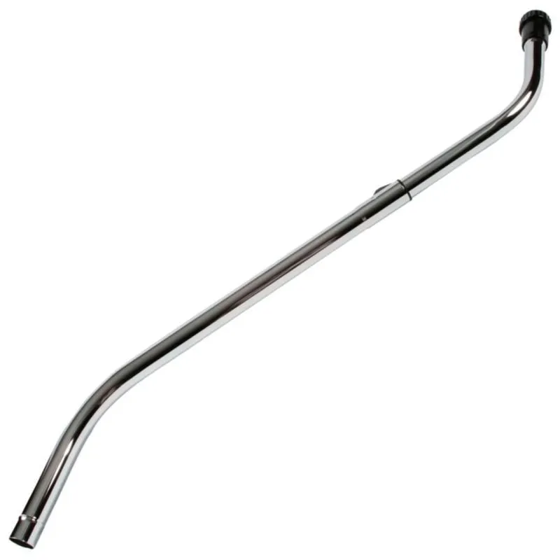 Chromed Steel Telescopic S-Wand with Knuckle - 1.5 Inch (38mm)