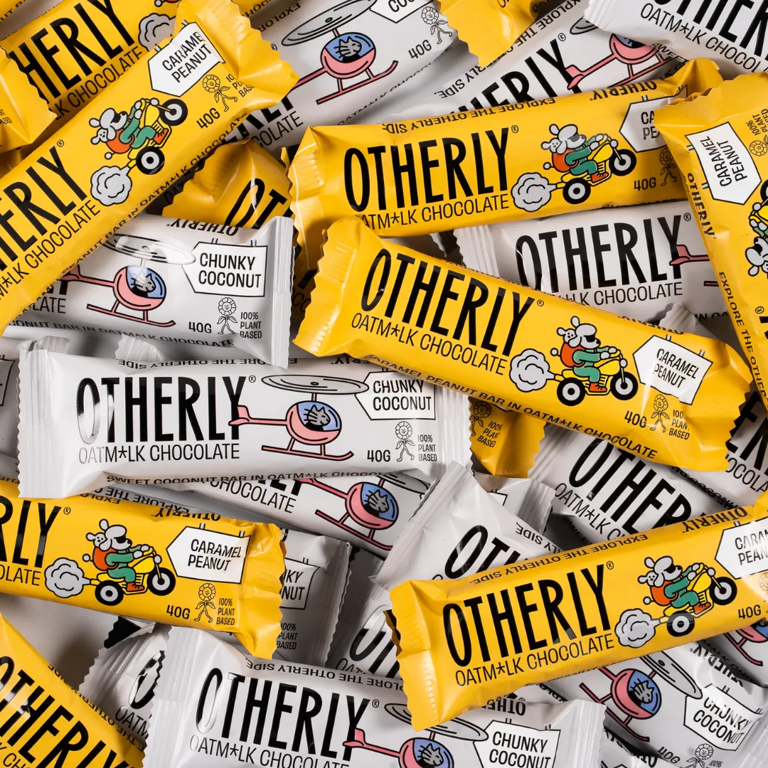 Chunky Coconut Bar Coated in Oatm*lk Chocolate 15 x 40g