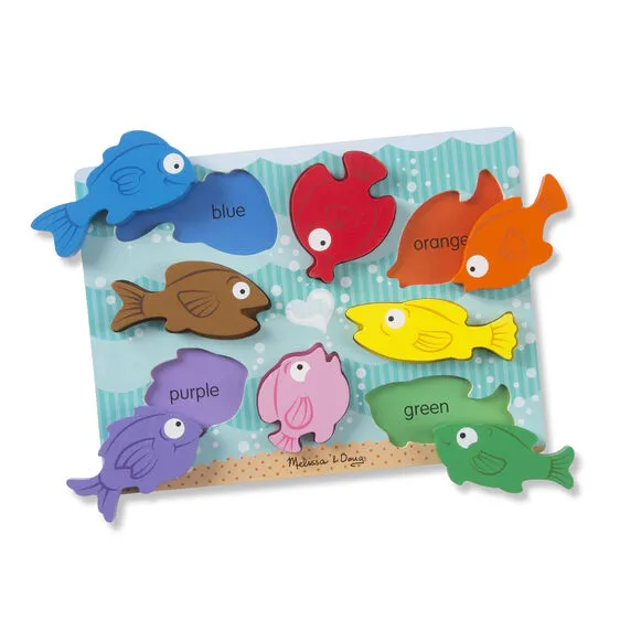 Chunky Puzzle - Colorful Fish