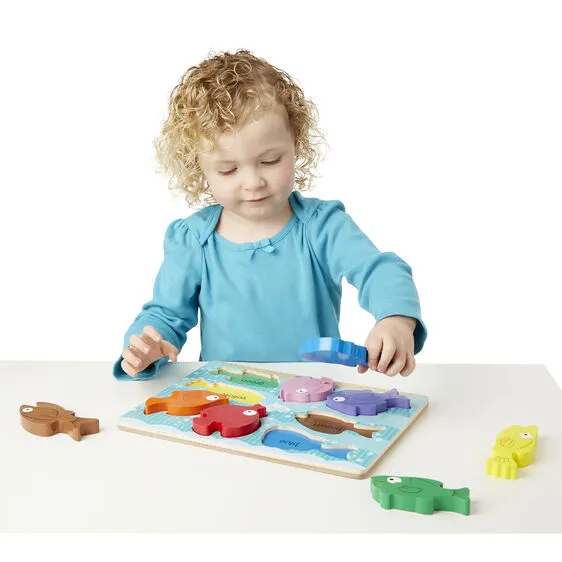 Chunky Puzzle - Colorful Fish