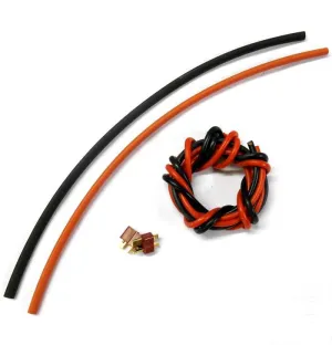 CL1A T-Plug Male Female 5mm Heatshrink   12AWG Black Red 50cm Battery Repair x 1