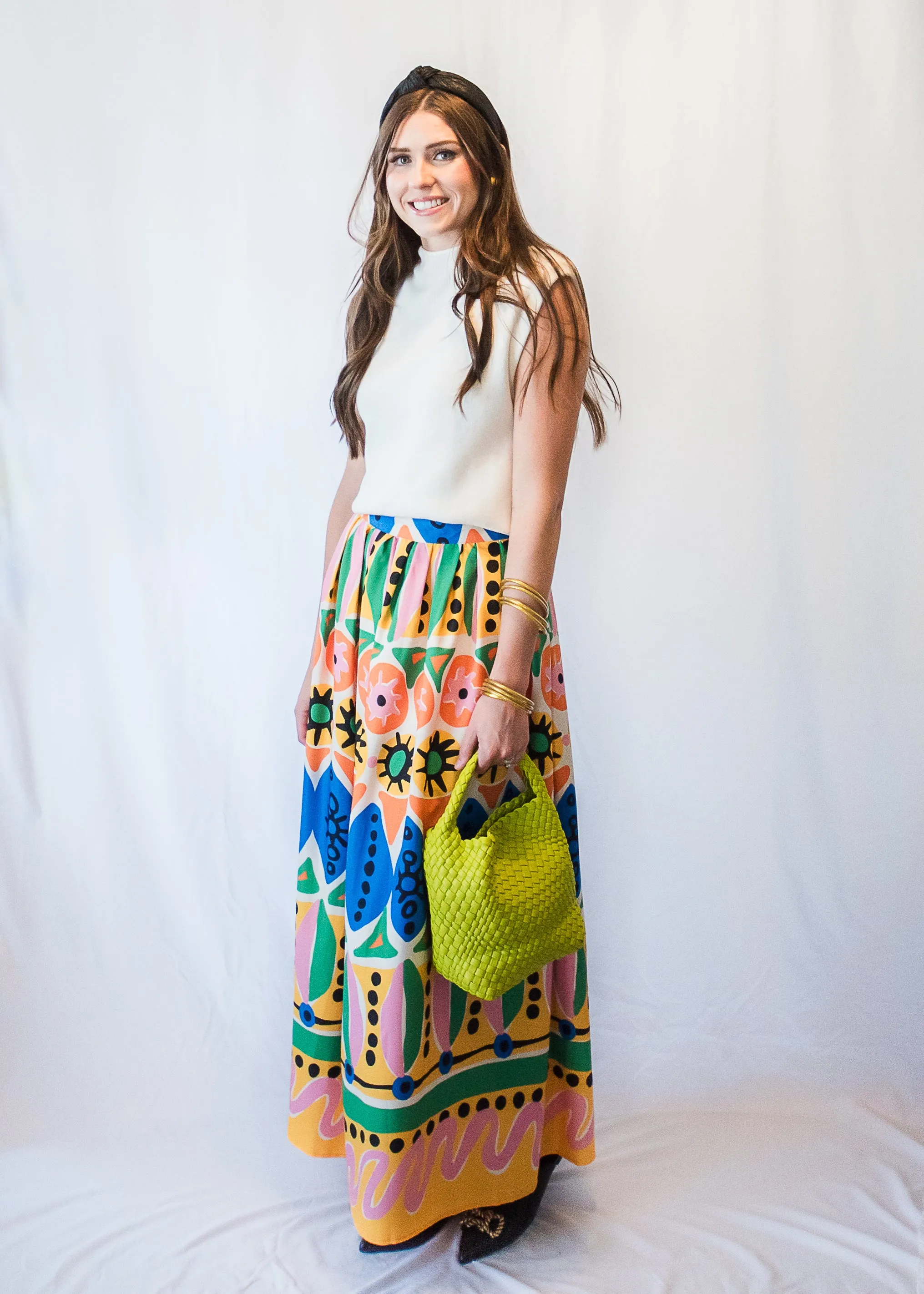 Clara Printed Skirt