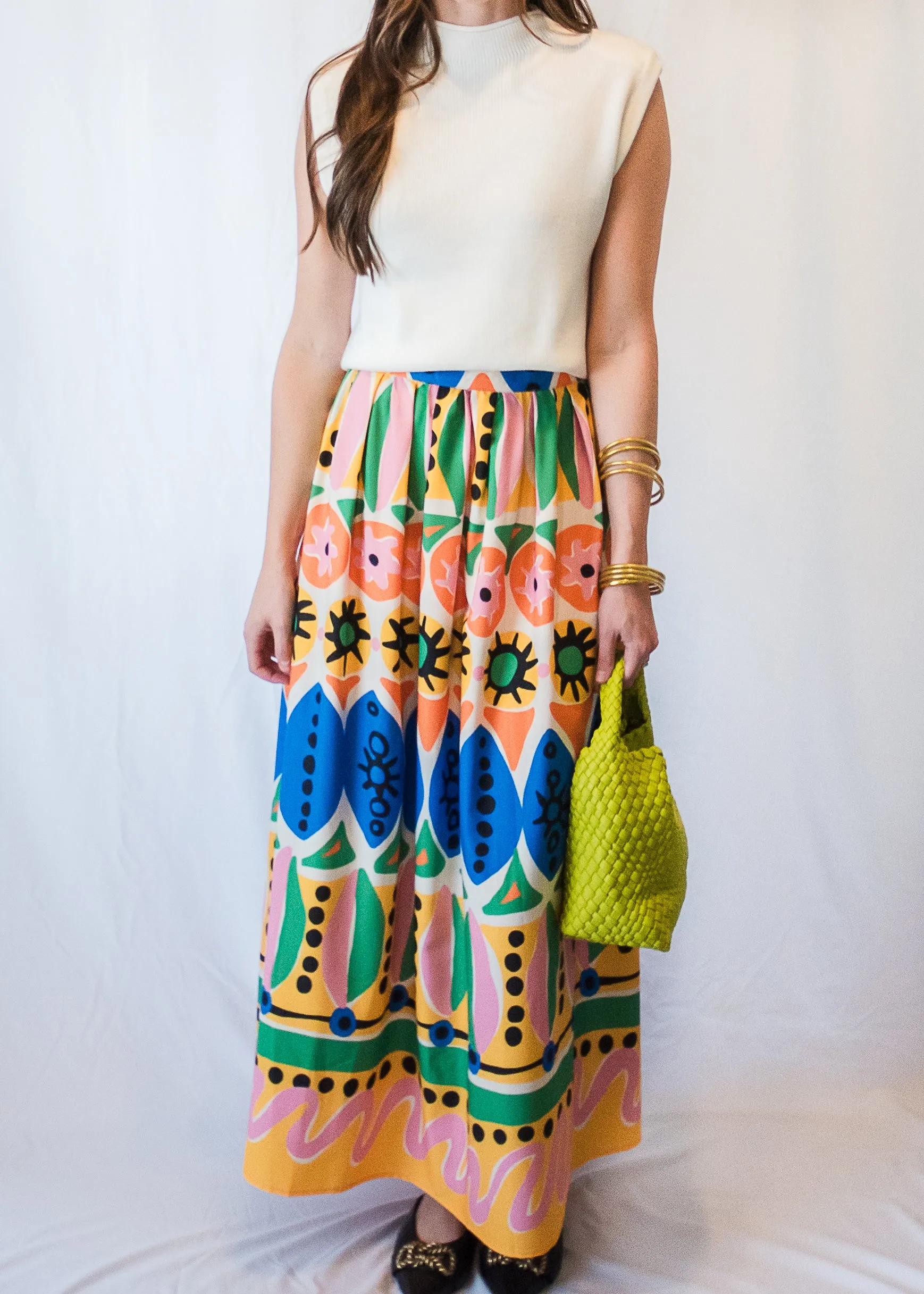 Clara Printed Skirt